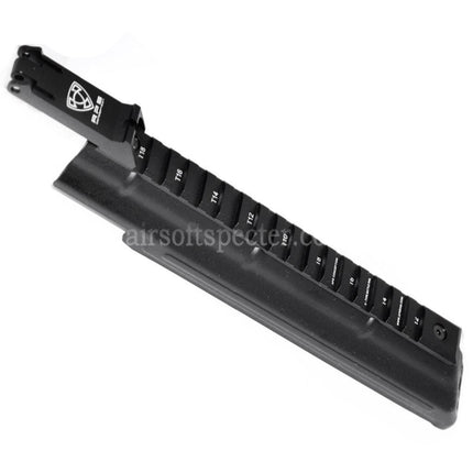 APS Upper Receiver Cover with Tactical Rail Rear Sight For APS AEK AK Series AEG Rifles Airsoft Black