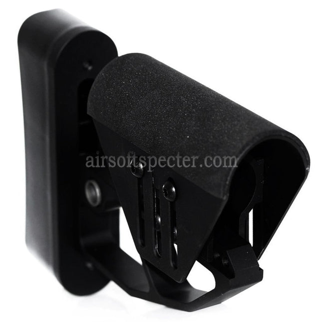 AIRSOFT SPECTER Light Weight Adjustable Stock For M4 M16 Series AEG Rifles Black