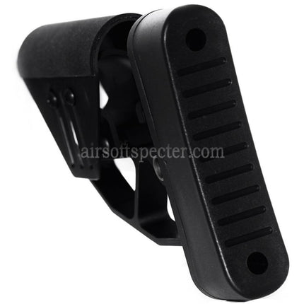 Crosse réglable légère AIRSOFT SPECTER pour fusils AEG séries M4 M16 Noir