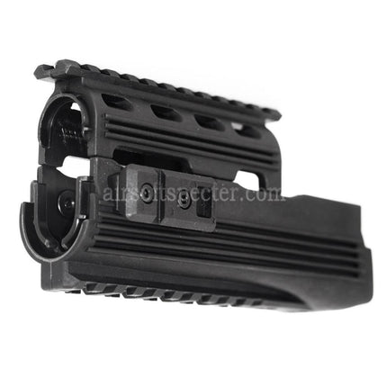 CYMA Upper and Lower Handguard Rail System For AK74 Series AEG Rifles Airsoft Black