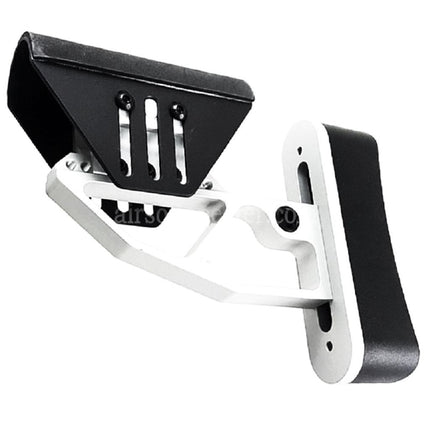Crosse réglable légère AIRSOFT SPECTER pour fusils M4 M16 Series AEG Noir/Argent