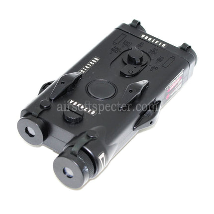 Boîtier de batterie type PEQ 2 D-BOYS avec support RIS pour Airsoft AEG Noir