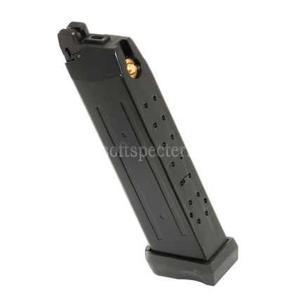 APS 23rd Co2 Magazine For G17 G18C ACP601 ACP606 A-CAP Z1-CAP Black Hornet Dragonfly Scorpion SHARK Spyder X1-CAP / Tokyo Marui / WE / Armorer Works GBB Pistols Airsoft