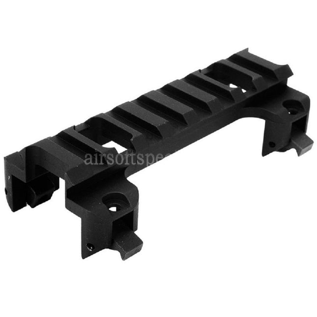 CYMA Monture de Lunette Métallique Weaver 20mm pour Fusils AEG Airsoft CYMA / Tokyo Marui MP5 G3 Noir