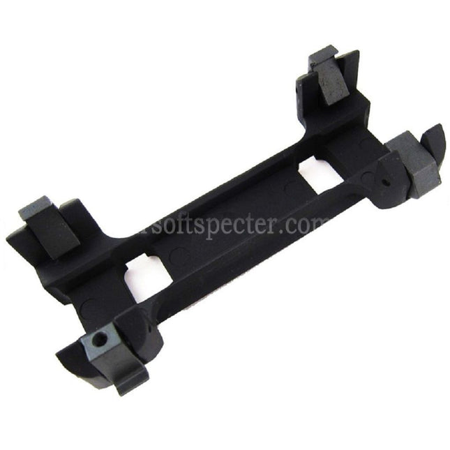 CYMA Monture de Lunette Métallique Weaver 20mm pour Fusils AEG Airsoft CYMA / Tokyo Marui MP5 G3 Noir