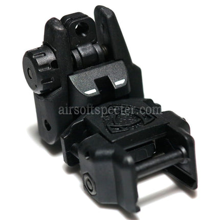 APS Rhino Auxiliary Flip Up Rear Sight AEG Rifles Airsoft