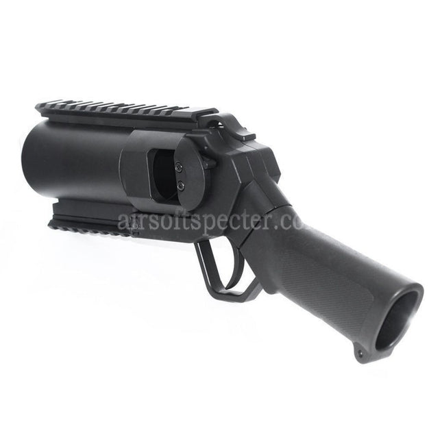 CYMA Pistol Style 40mm Grenade Launcher Fits For 40mm POM Type / Madbull M922A1 / Stinger Gas Grenade Cartridge
