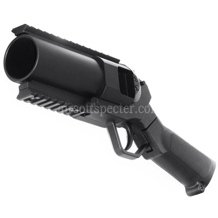 CYMA Pistol Style 40mm Grenade Launcher Fits For 40mm POM Type / Madbull M922A1 / Stinger Gas Grenade Cartridge
