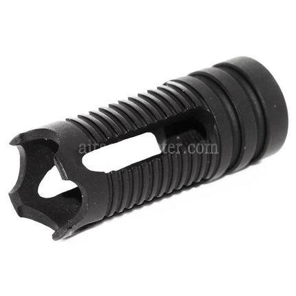 APS Phantom Muzzle Flash Hider For -14mm CCW Counter-Clockwise Thread Barrel Rifles Airsoft Black