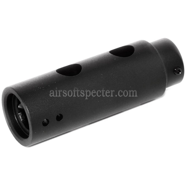 APS Mini Y Comp Muzzle Flash Hider For +14mm CW Clockwise Thread Barrel Rifles Airsoft Black