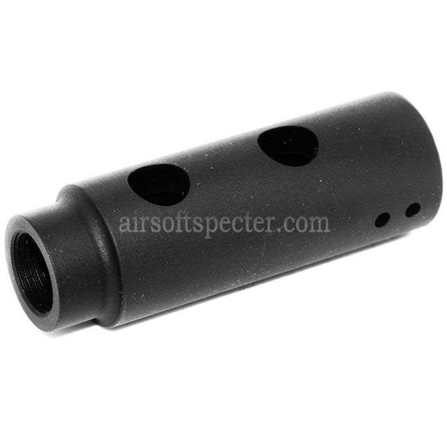 APS Mini Y Comp Muzzle Flash Hider For +14mm CW Clockwise Thread Barrel Rifles Airsoft Black