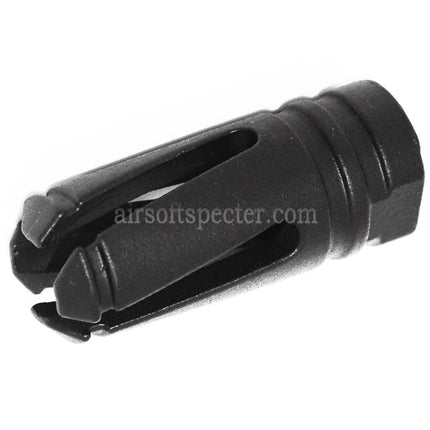 Cache-flamme APS Vortex pour fusils Airsoft avec filetage antihoraire de 14 mm