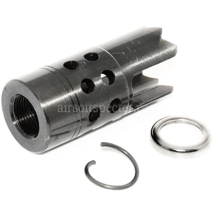 APS Rebar Cutter Flash Hider For +14mm CW Clockwise Thread Barrel Rifles Airsoft