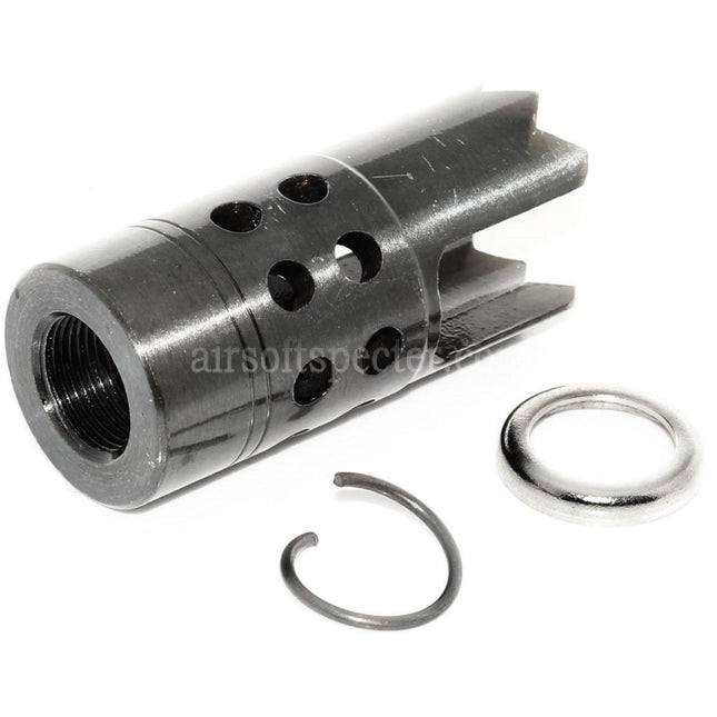APS Rebar Cutter Flash Hider For +14mm CW Clockwise Thread Barrel Rifles Airsoft