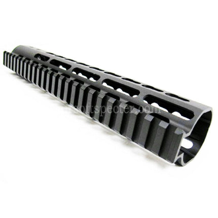 AIRSOFT SPECTER CNC Aluminum 10 Inches RAS Handguard Keymod Rail System For M4 M16 AEG Series Rifles Black