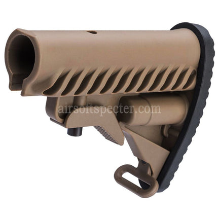 APS Battle Tele Style Stock For M4 M16 Series AEG Rifles Airsoft