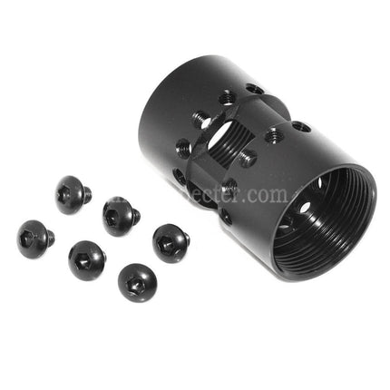 AIRSOFT SPECTER CNC Aluminum 13.5 Inches Keymod RAS Handguard Rail System For M4 M16 Series AEG Rifles Black