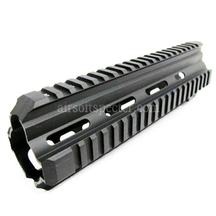 AIRSOFT SPECTER CNC Aluminum 10.5 Inches RAS Handguard Rail System For 416 Series AEG GBB Rifles Black