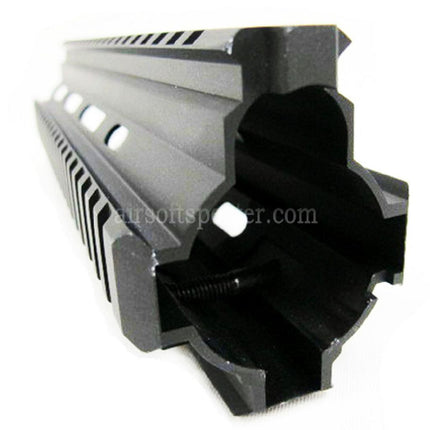 AIRSOFT SPECTER CNC Aluminum 10.5 Inches RAS Handguard Rail System For 416 Series AEG GBB Rifles Black