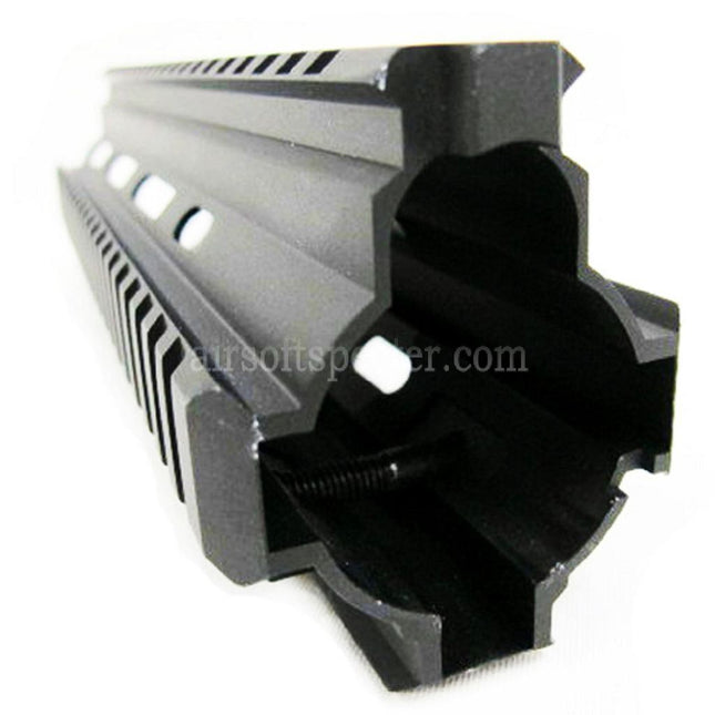 AIRSOFT SPECTER CNC Aluminum 10.5 Inches RAS Handguard Rail System For 416 Series AEG GBB Rifles Black
