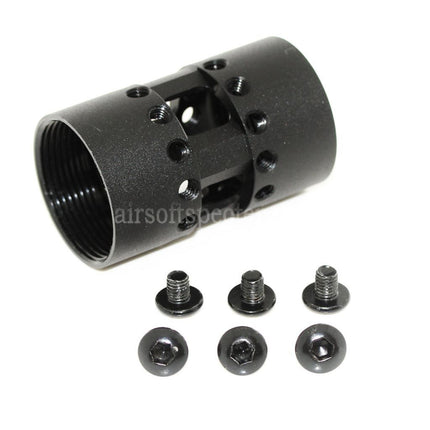 AIRSOFT SPECTER CNC Aluminum 12 Inches Keymod RAS Handguard Rail System For M4 M16 Series AEG Rifles Black