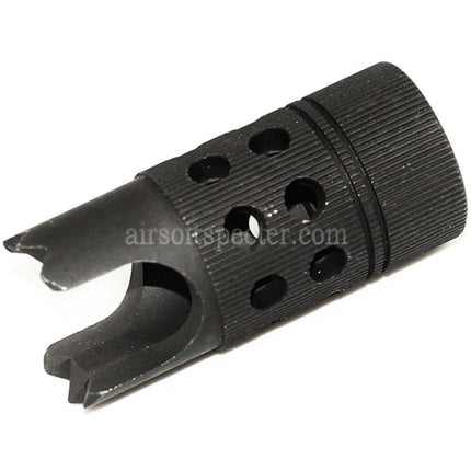 AIRSOFT SPECTER Rebar Cutter Steel Flash Hider For -14mm CCW Counter-Clockwise Thread Barrel Rifles Airsoft Black