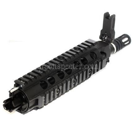 E&C CNC Aluminum RAS Front Set Handguard Rail System For SR16 M4 M16 Series AEG Rifles Airsoft Black