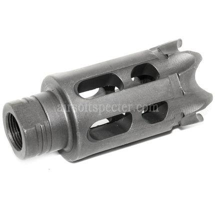 5KU Talon Style Breacher Brake Flash Hider For -14mm CCW Counter-Clockwise Thread Barrel Rifles Airsoft