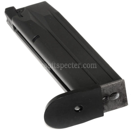 AIRSOFT SPECTER 21rd Gas Magazine for WE (WE-TECH) Bulldog Tokyo Marui PX4 GBB Pistols Airsoft Black