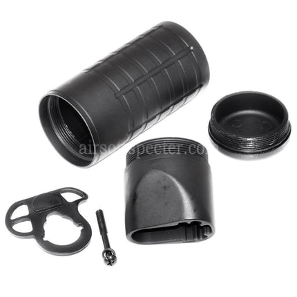 APS Mini Patriot Tube Stock 150mm For ASR106 M4 M16 Series AEG Rifles Airsoft Black
