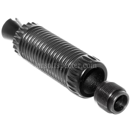 5KU Steel AKMSU Compensator Flash Hider For -14mm CCW Counter-Clockwise Thread Barrel Rifles Airsoft Black