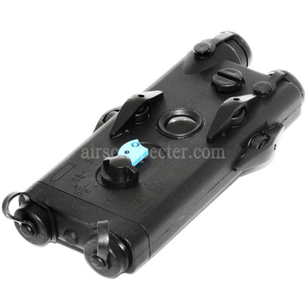 AIRSOFT SPECTER PEQ 2 Style Battery Case Box with 20mm RIS Mount For AEG Airsoft Black