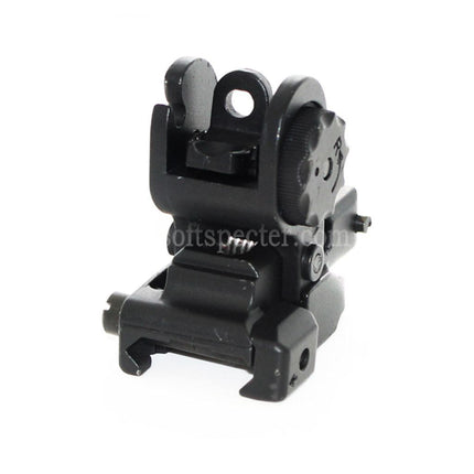 D-BOYS 300/600 Flip-up Rear Sight For 20mm Rail Rifles Airsoft