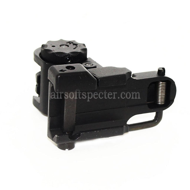 D-BOYS 300/600 Flip-up Rear Sight For 20mm Rail Rifles Airsoft