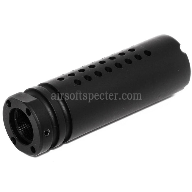 APS UAR Muzzle Flash Hider For -14mm CCW Counter-Clockwise Thread Barrel Rifles Airsoft Black