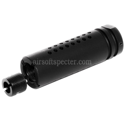 APS UAR Muzzle Flash Hider For -14mm CCW Counter-Clockwise Thread Barrel Rifles Airsoft Black