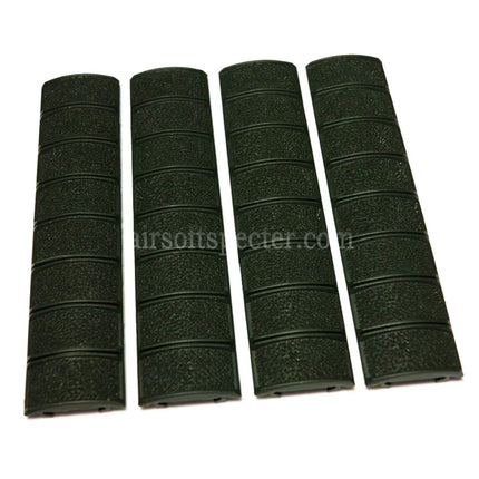D-BOYS 4pcs Set Polymer 20mm RIS Rail Cover Panel Olive Drab OD