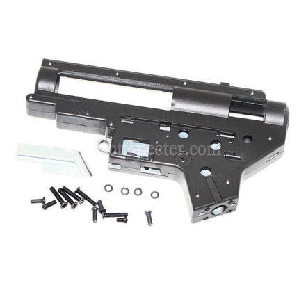 D-BOYS 7mm Bearing AEG Reinforced Gearbox Shell Version 2 For M4 Series AEG Rifles Airsoft Black