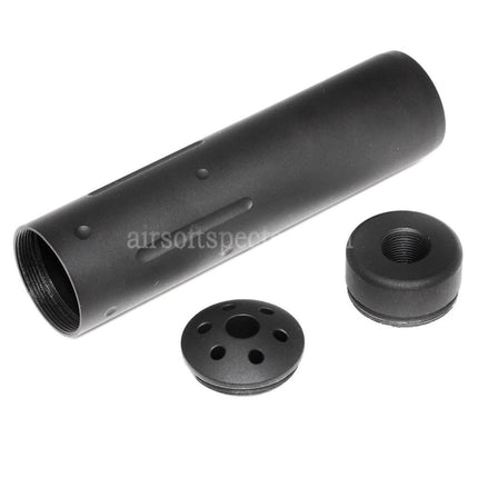 APS ASR107 M4 URX Raptor Rifle Silencer Suppressor For -14mm CCW Counter-Clockwise Thread Barrel Rifles Airsoft Black