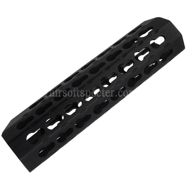 APS CNC Aluminum 7 Inches Keymod Forend Handguard For APS CAM870 Shotgun Airsoft Black