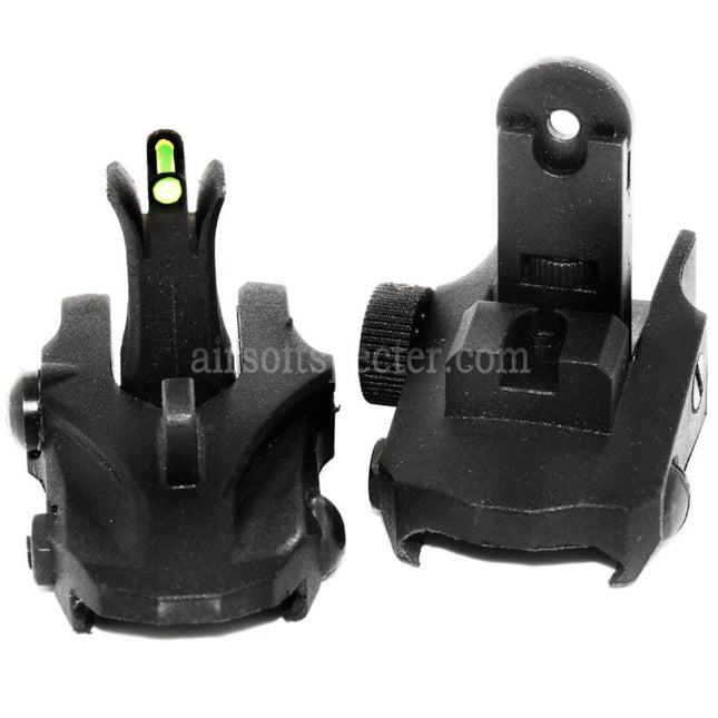 APS Athena Back Up Front Rear Sight Set For 20mm Standard Rail