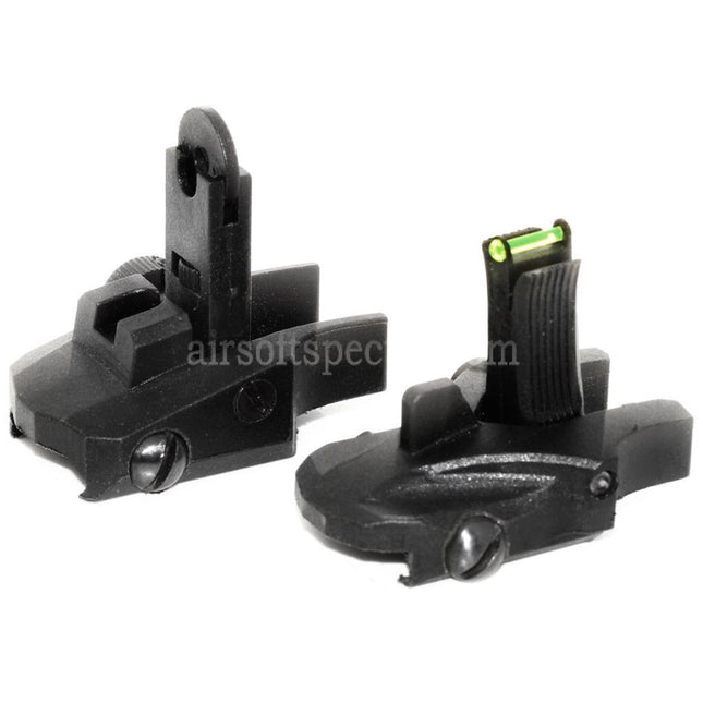 APS Athena Back Up Front Rear Sight Set For 20mm Standard Rail