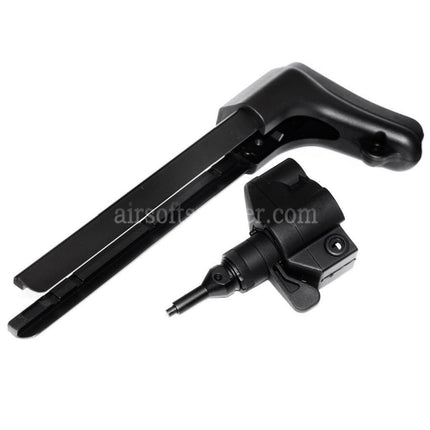 CYMA Retractable Stock For CYMA Classic Army ICS Tokyo Marui MP5 Series AEG Rifles Airsoft Black