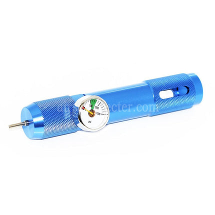 PPS 12g Co2 Gas Refill CNC Charger With PSI Gauge