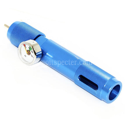 PPS 12g Co2 Gas Refill CNC Charger With PSI Gauge