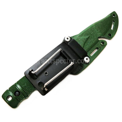 CYMA Plastic M37 Seal Pup Knife (Non-Sharp Soft Rubber Fake Knife) with Sheath
