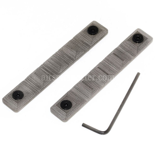 APS Long Type Keymod Grip Panel Grey