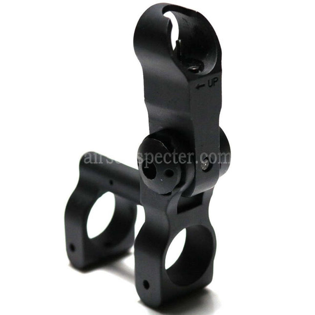 D-BOYS Flip Up Foldable Front Sight with Gas Tube For M4 M16 Series AEG Rifles Airsoft