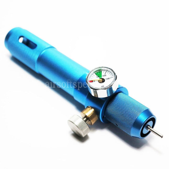 PPS 20g Co2 Gas Refill CNC Charger With PSI Gauge