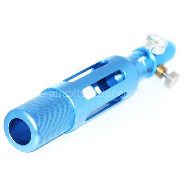 PPS 88g Co2 Gas Refill CNC Charger With PSI Gauge
